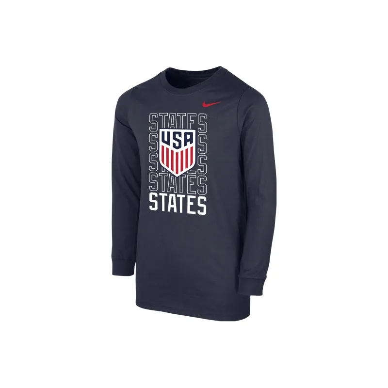 Nike U.S. Big Kids' Nike Core Long-Sleeve T-Shirt-0