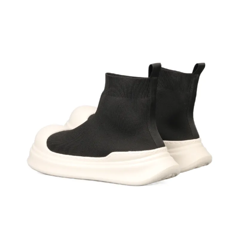 Thai Points High Top Casual Shoes Men's Black-4