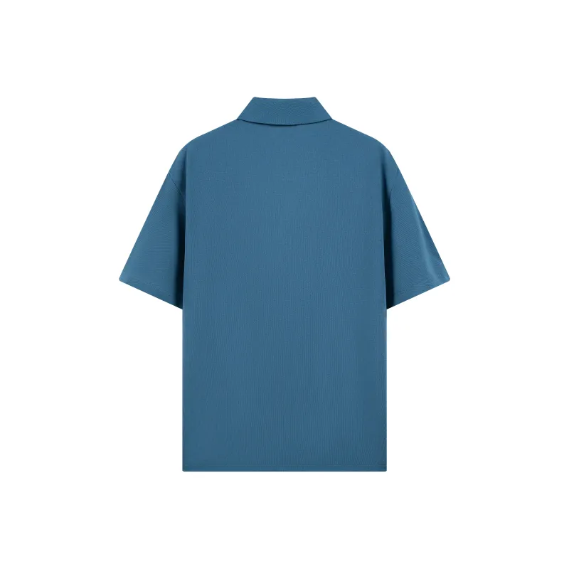 Jeep Polo Shirt Unisex Denim Blue-1