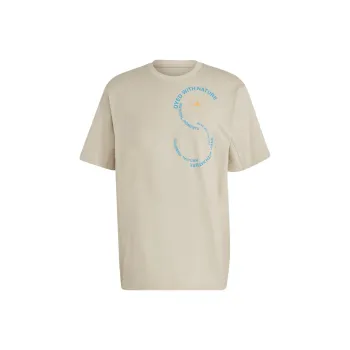 Adidas x Stella McCartney Drop Shoulder Sleeve T Shirt Unisex Yellow Green