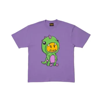 Drew House Dinosaur Series T Shirts Unisex Lavender
