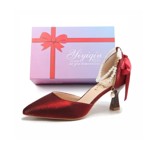 Take The Qin Slim Heel High Heels 6CM Women's
