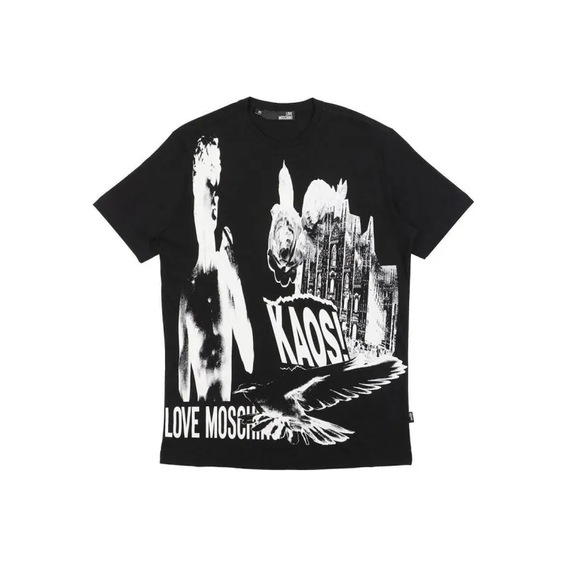 MOSCHINO T Shirts Men Black-0