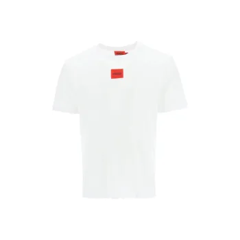 HUGO BOSS Logo Label Jersey T Shirt