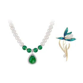 Yarondi Pearl Necklaces Women's