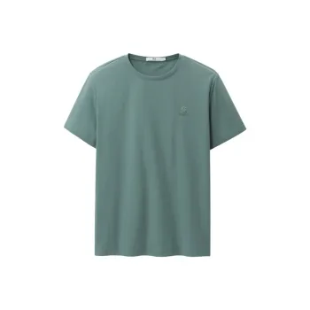 HLA T Shirts Men Medium Green T9