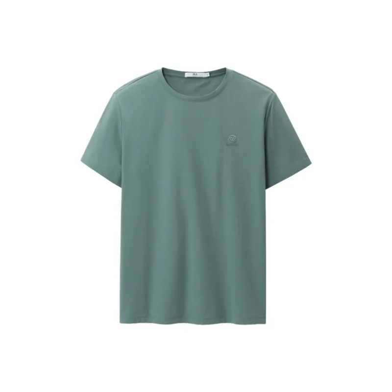 HLA T Shirts Men Medium Green T9-0