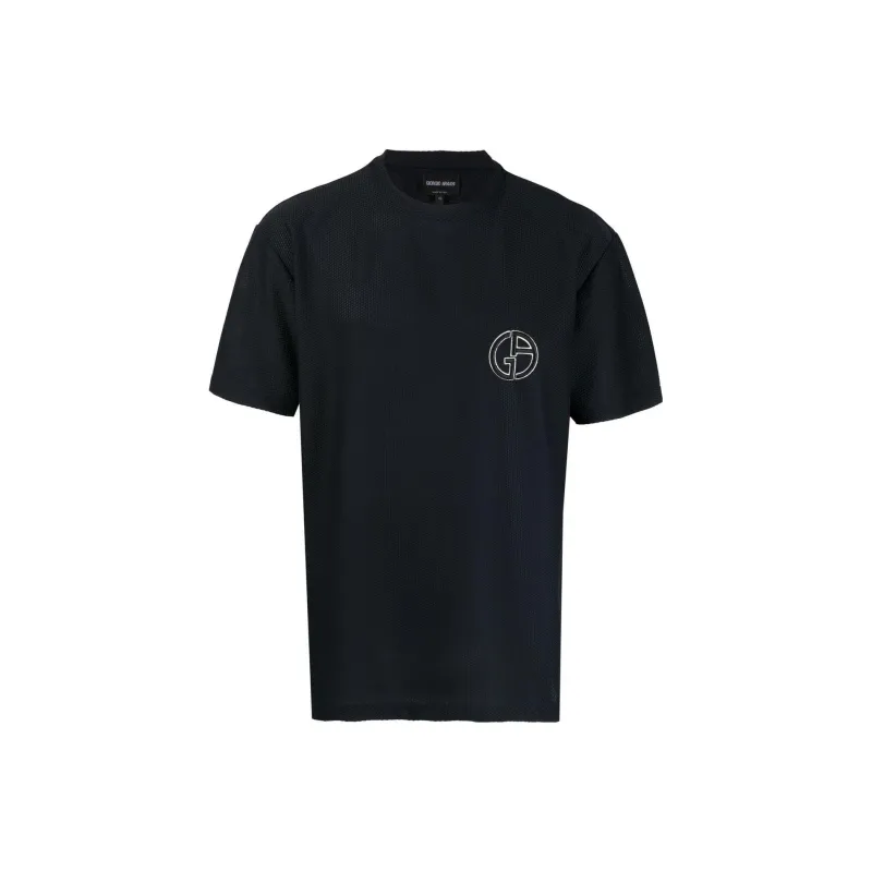 GIORGIO ARMANI SS23 T Shirt Men's Midnight Blue-0