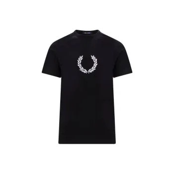 FRED PERRY T-Shirts Men Black
