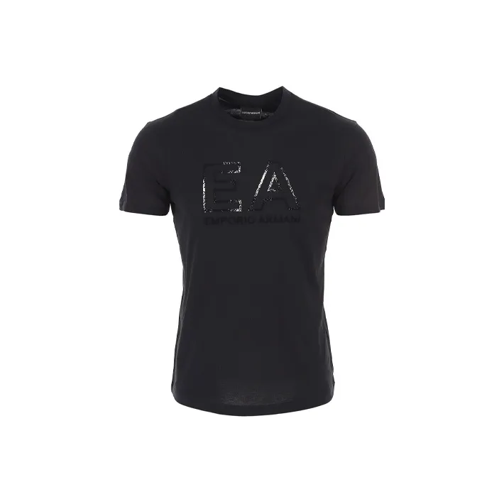 EMPORIO ARMANI T Shirts Men Black-0