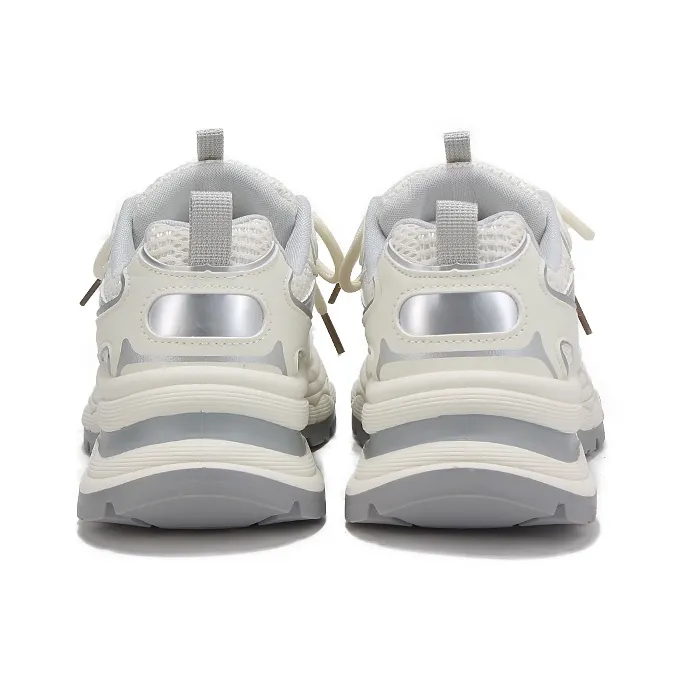 Yobn Durable Breathable Lightweight Low Top Chunky Sneakers Women's-10