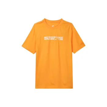 Nike Drop Shoulder Sleeve T Shirt Men's Orange