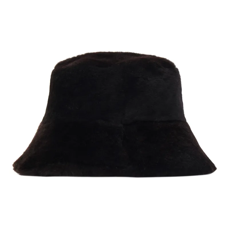 LOUIS VUITTON Viscose Bucket Hats Women's Black-2