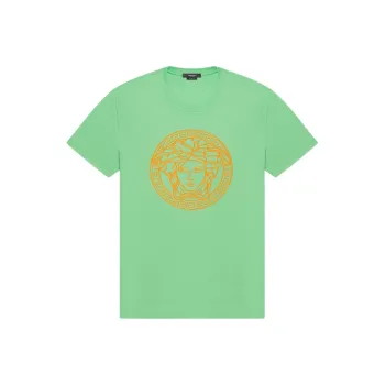 VERSACE T-Shirts Men Green