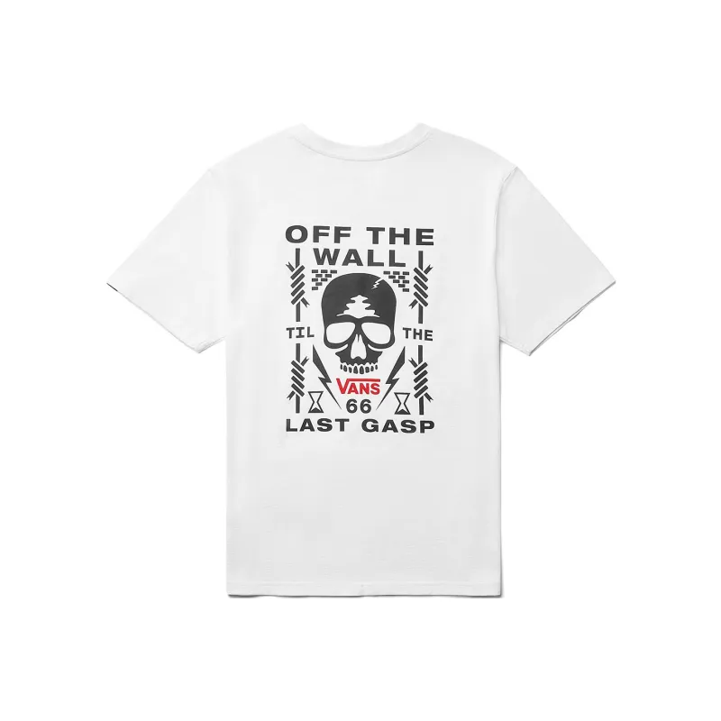 Vans Set in Sleeve T Shirt Men's White-0