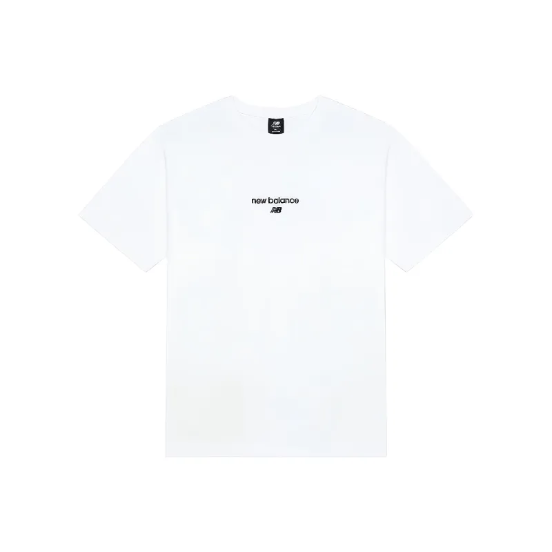 New Balance T Shirt Unisex White-0