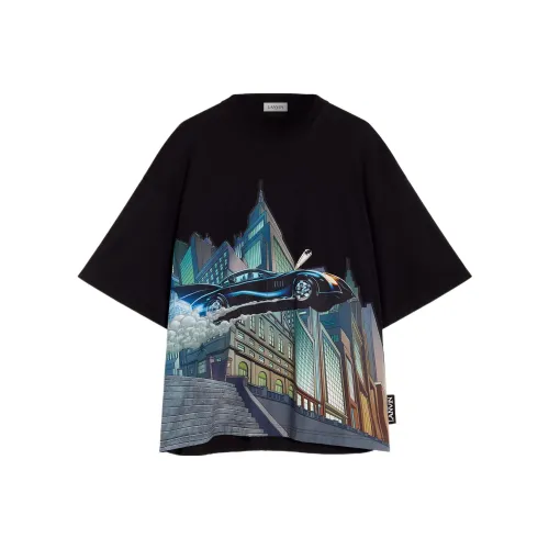 Lanvin X Batman T Shirts Men Black