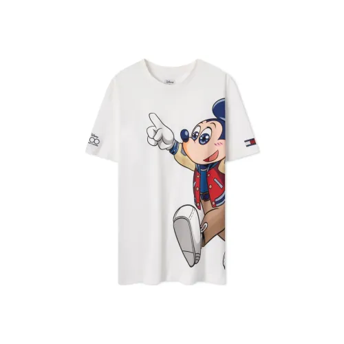 Disney X Tommy Hilfiger Tommy Hilfiger X DISNEY Co branded Series T Shirts Men White YBL
