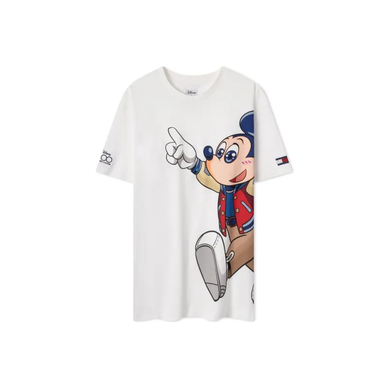 Disney X Tommy Hilfiger Tommy Hilfiger X DISNEY Co branded Series T Shirts Men White YBL-0