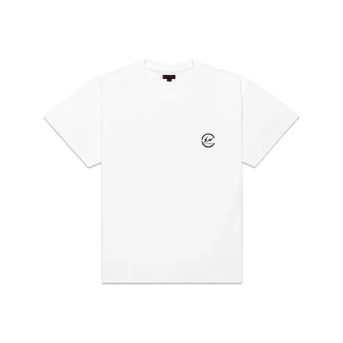Fragment Design X CLOT X Fragment Design Co branded SS23 T Shirts Unisex White