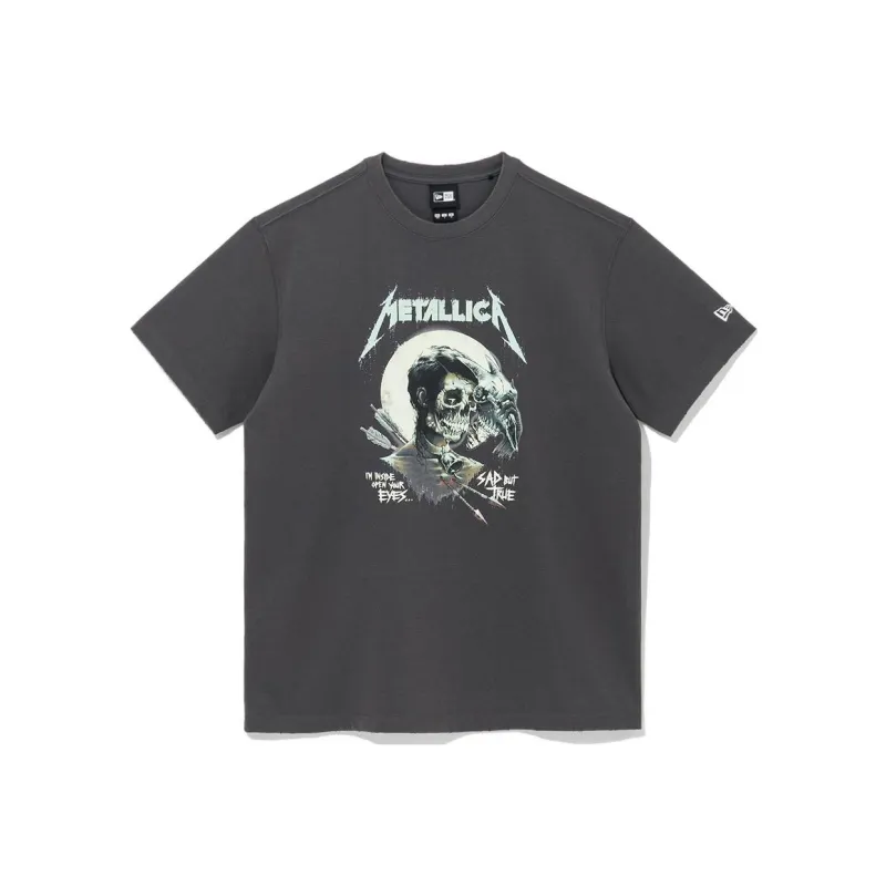 New Era X Metallica Luke Preece Sad But True T Shirt-0