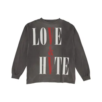 SAINT Mxxxxxx X Vlone Love & Hate L/S Tee
