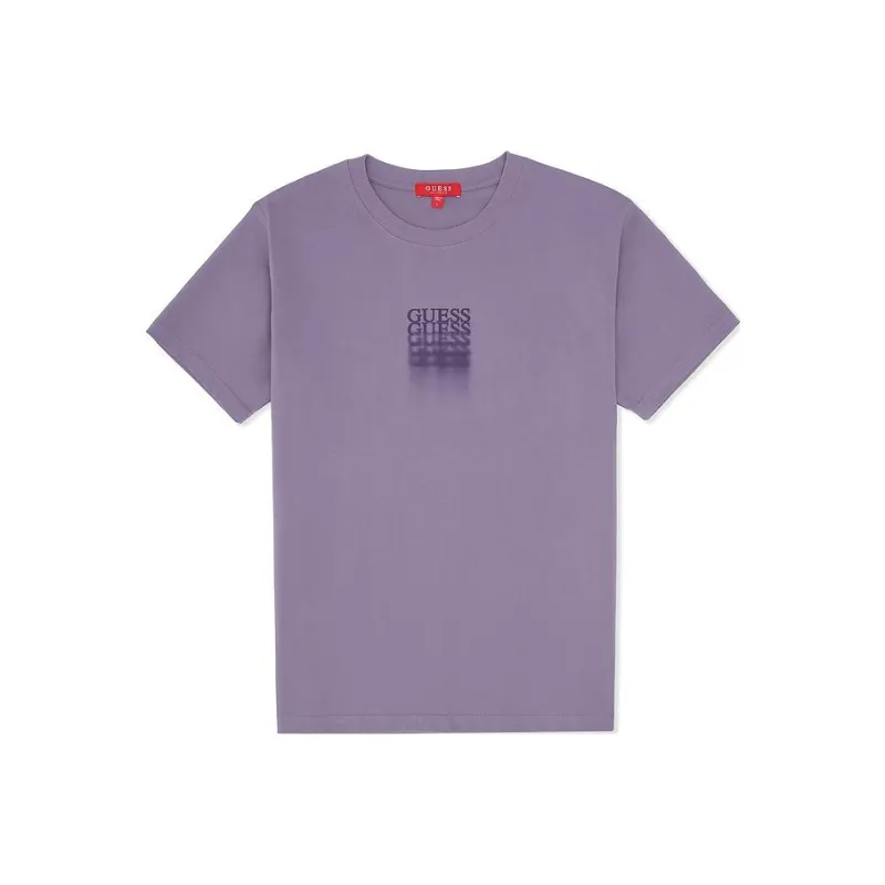 GUESS T-Shirts Men Purple-0