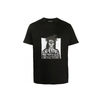 Neil Barrett New Noise Graphic Print T Shirt