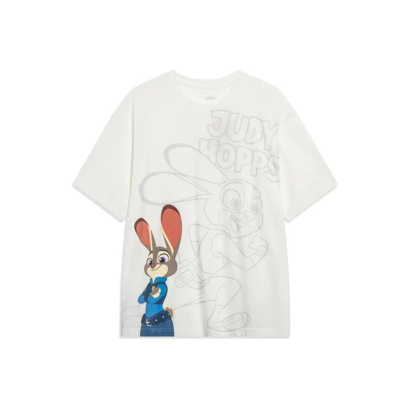 LiNing Disney T Shirt Men's Ivory-0