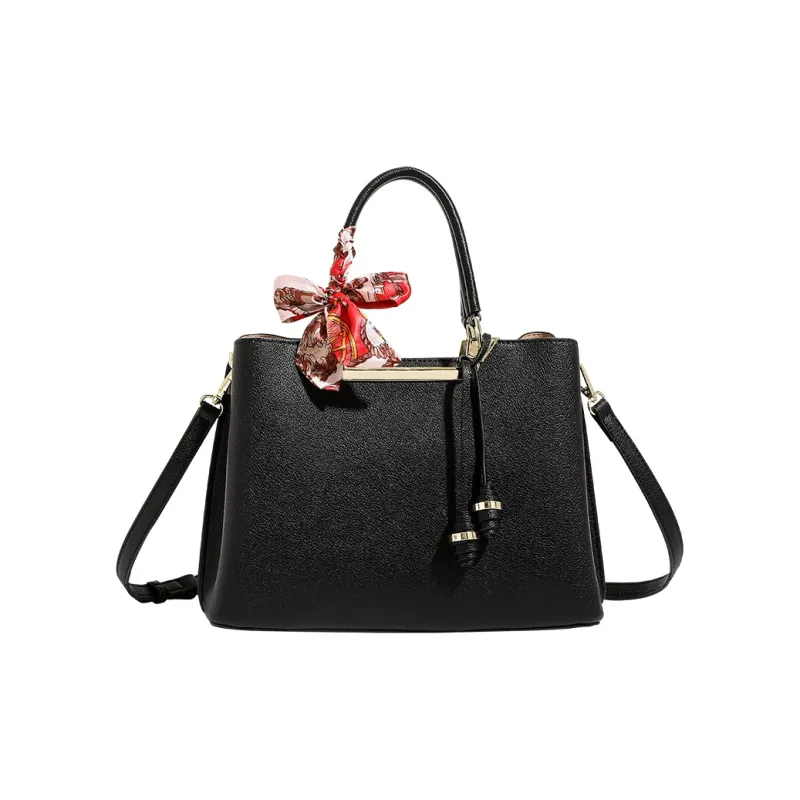 H YXIANG Microfiber Synthetic Leather One Shoulder Handbags Women's Multicolor-8