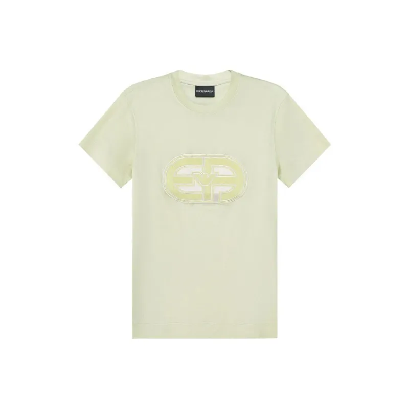 EMPORIO ARMANI T Shirt Men's Light Green-0