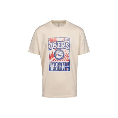 NBA James T Shirts Men Apricot