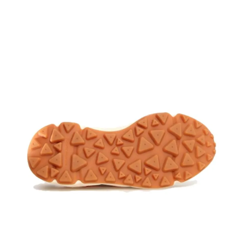FLOWER MOUNTAIN YAMANO 3 Slip Resistant Low Top Casual Shoes Men's Green Brown Orange-5