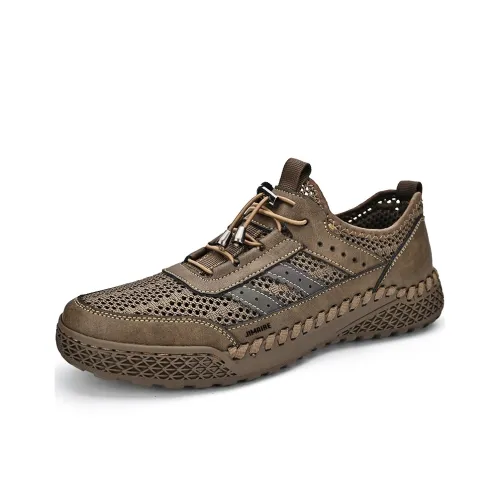King Jinmai Anti Slip Wear Resistant Breathable Lightweight Low Top Casual Shoes Men's