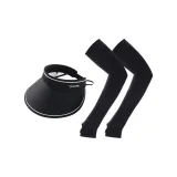 [Hats & Caps+Cooling Arm Sleeves]Black