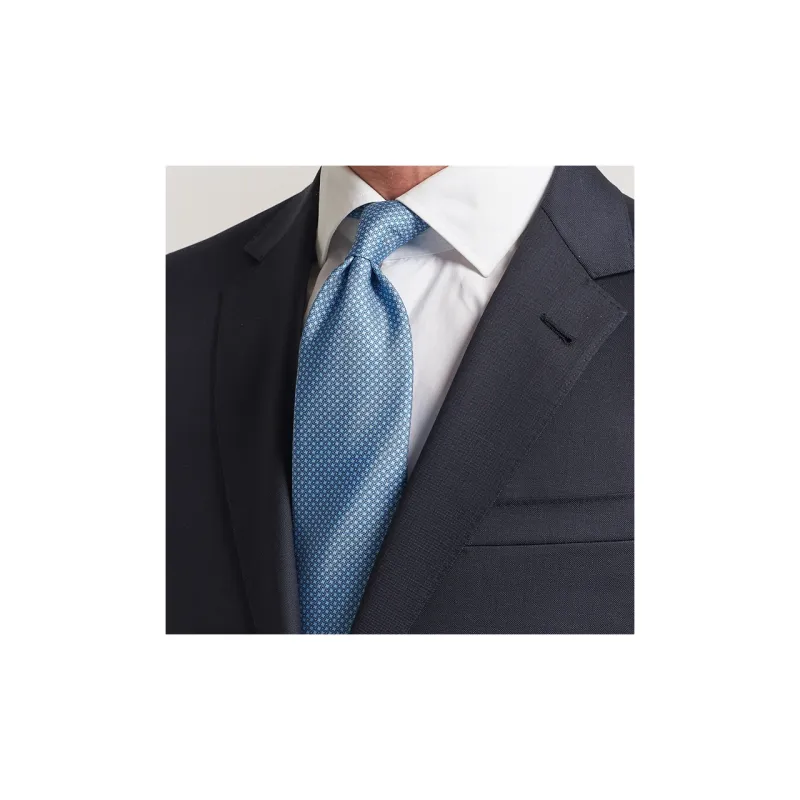 Zegna Silk, Silk Ties Unisex Light Blue-1