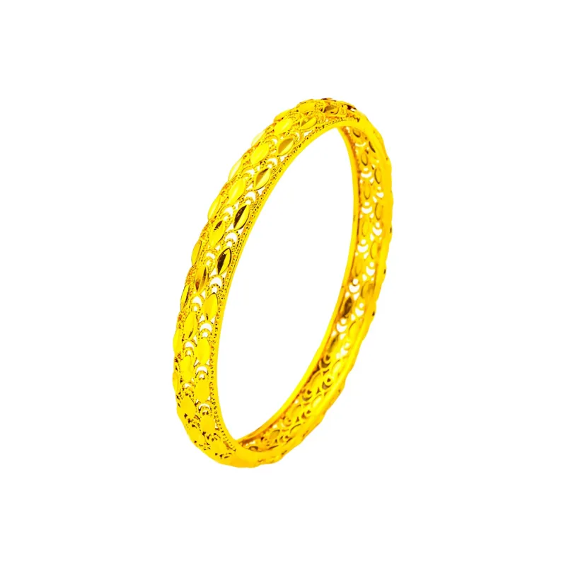 KZD Alloy Bangle Good Luck Women's-0