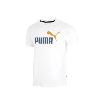 PUMA Drop Shoulder Sleeve T Shirt Men's White