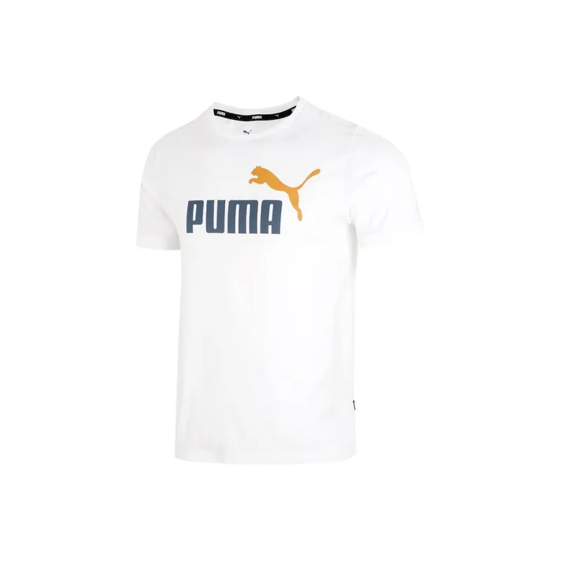 PUMA Drop Shoulder Sleeve T Shirt Men's White-0