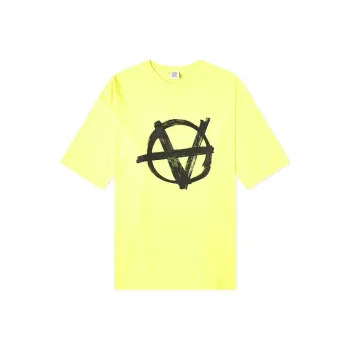 Vetements T-Shirts Men Yellow