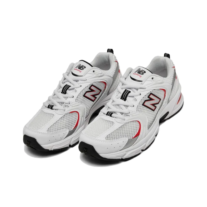 New Balance 530 White Blast Red-1