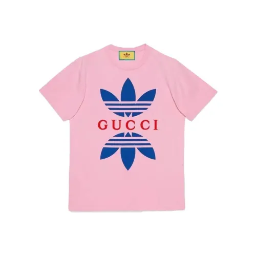 GUCCI x Adidas Originals SS22 T Shirt Men's Pink