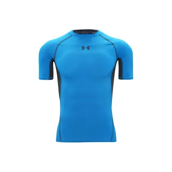 Under Armour Men's Training Compression T Shirt Blue