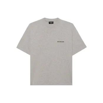 Balenciaga T Shirts Men Gray