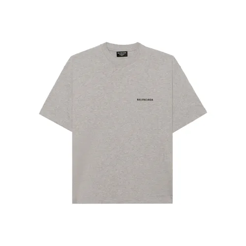 Balenciaga T Shirts Men Gray