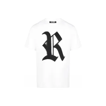 RAF SIMONS Logo print Cotton T shirt