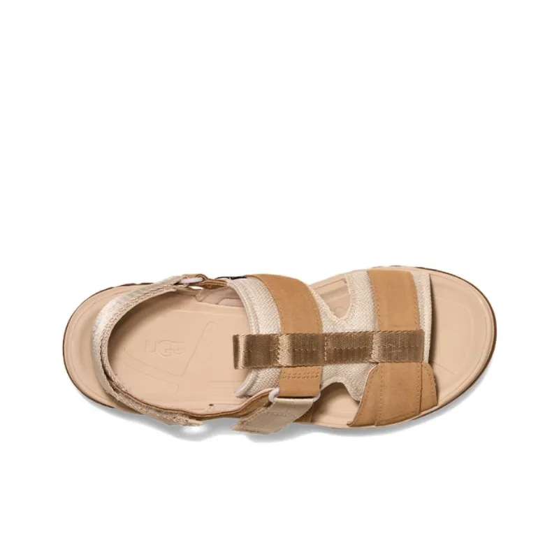 UGG CapTrail Beach Sandals Women's Mustard Seed-3