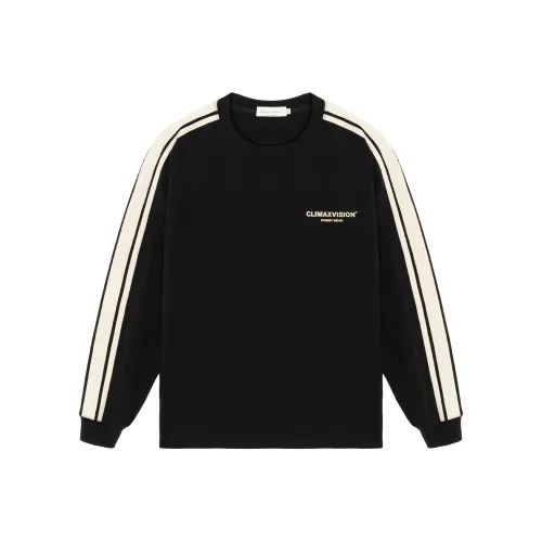 CLIMAX VISION T Shirts Unisex Black