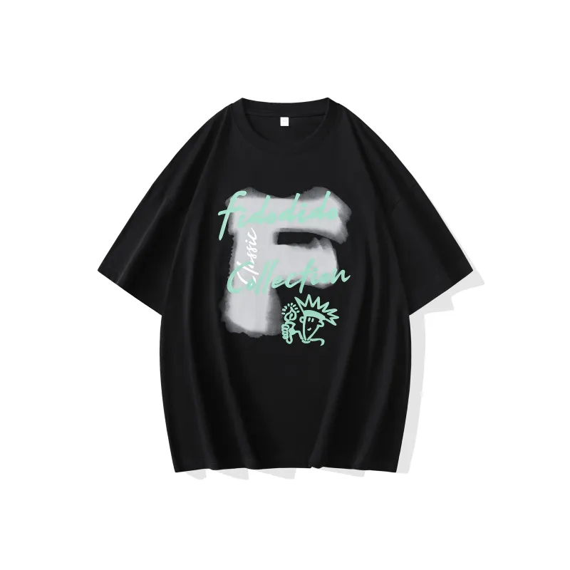 FIDO DIDO Short Sleeved T Shirts Unisex-0