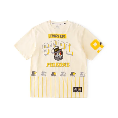 Staple X STARTER X Staple T-Shirts Unisex Birch White